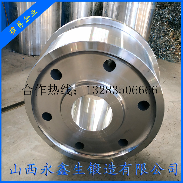 60#鋼自動(dòng)化碼頭車輪鍛件